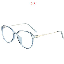 Load image into Gallery viewer, Oulylan Irregular Myopia Prescription Glasses Women Men Finished Short-sighted Eyewear -1 -1.5 -2 -2.5 -3 -3.5 -4 -5 -5.5 -6