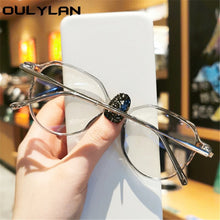 Load image into Gallery viewer, Oulylan Irregular Myopia Prescription Glasses Women Men Finished Short-sighted Eyewear -1 -1.5 -2 -2.5 -3 -3.5 -4 -5 -5.5 -6