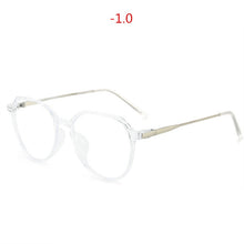 Load image into Gallery viewer, Oulylan Irregular Myopia Prescription Glasses Women Men Finished Short-sighted Eyewear -1 -1.5 -2 -2.5 -3 -3.5 -4 -5 -5.5 -6