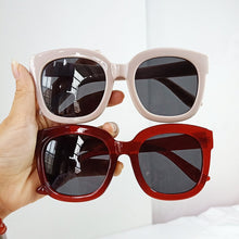 Load image into Gallery viewer, Oulylan Oversized Square Sunglasses Women Men  Designer Shades Eyewear Vintage Sun Glasses UV400 Colored Glasses Black
