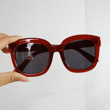 Load image into Gallery viewer, Oulylan Oversized Square Sunglasses Women Men  Designer Shades Eyewear Vintage Sun Glasses UV400 Colored Glasses Black
