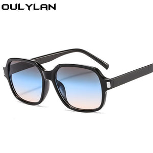 Oulylan Retro Oval Sunglasses Women Men 2023 Classic Small Square Sun Glasses Male Female Gradient Shades Eyewear UV400  Ins