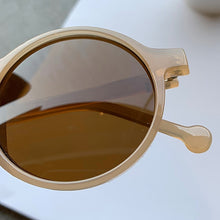 Load image into Gallery viewer, Oulylan Retro Round Sunglasses Women Men Classic Brand Leopard Green Sun Glasses Shades Ladies UV400 Sunglass Oval Eyewear
