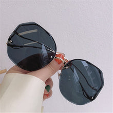 Load image into Gallery viewer, Oulylan Rimless Sunglasses Women Fashion Metal Bent leg Gradient Sun Glasses Ladies Sexy Blue Pink Eyewear Vintage Shades UV400