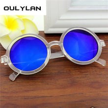 Load image into Gallery viewer, Oulylan Round Sunglasses Women Brand Designer Coating Sun Glasses Female Male   Designer UV400 Eyewear Female Male