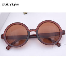 Load image into Gallery viewer, Oulylan Round Sunglasses Women Brand Designer Coating Sun Glasses Female Male   Designer UV400 Eyewear Female Male