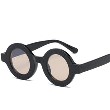 Load image into Gallery viewer, Oulylan Round Sunglasses Women Men Vintage Brand Gradient Sun Glasses Shades Ladies Small Punk Sunglass UV400 Pink Champagne