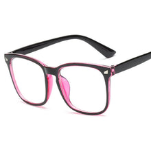 Carica l&#39;immagine nel visualizzatore di Gallery, Oulylan Occhiali da vista trasparenti Donna Uomo Montature per occhiali anti luce blu Donna Uomo Occhiali per computer Montatura per miopia ottica trasparente