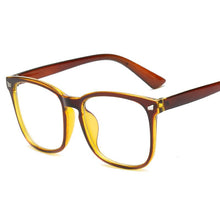 Carica l&#39;immagine nel visualizzatore di Gallery, Oulylan Occhiali da vista trasparenti Donna Uomo Montature per occhiali anti luce blu Donna Uomo Occhiali per computer Montatura per miopia ottica trasparente