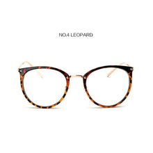 Load image into Gallery viewer, Oulylan Transparent Eyeglasses Women Sexy Cat Eye Glasses Frames Female Metal Optical Spectacles Clear  Myopia Frame