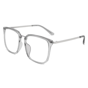 Oulylan Transparent Glasses Women Computer Anti Blue Light Eyeglasses Frames Men Oversized Styles Optical Spectacle Myopia Frame