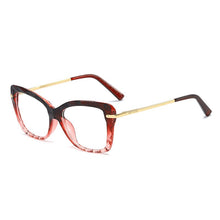 Load image into Gallery viewer, Oulylan Transparent Optical Glasses Frame Women Clear Oversized  Myopia Prescription Eyeglasses Ladies Decoration Spectacles