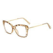 Load image into Gallery viewer, Oulylan Transparent Optical Glasses Frame Women Clear Oversized  Myopia Prescription Eyeglasses Ladies Decoration Spectacles