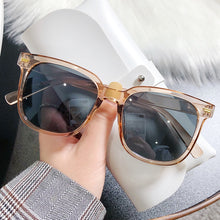 Load image into Gallery viewer, Oulylan Trendy Polarized Sunglasses Men Black Square Sun Glasses Women  Design Vintage Outdoor Eyewear Shades UV400