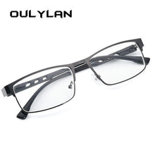 Load image into Gallery viewer, Oulylan Vintage Finished Myopia Glasses Women Men Clear Metal Eyeglasses Frames Retro Students Short Sight Eyewear -1.0 -4.0