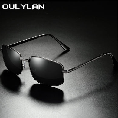 Oulylan Vintage Polarized Sunglasses Men Brand Design Driver Glasses Male Quality Driving Goggles Color film Sun Glasses Women