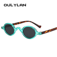 Load image into Gallery viewer, Oulylan Vintage Small Round Sunglasses Women Brand Steampunk Sunglasses Shades Men UV400 Oval Funny Sunglass Retro Ladies