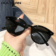 Load image into Gallery viewer, Oulylan Vintage Sunglasses Women Men Brand Designer Black Sun Glasses Retro Sunglass Ladies Yellow Goggle Night Vision Driving