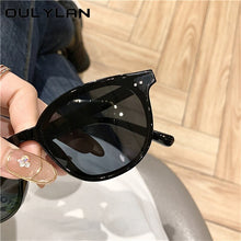 Load image into Gallery viewer, Oulylan Vintage Sunglasses Women Men Brand Designer Black Sun Glasses Retro Sunglass Ladies Yellow Goggle Night Vision Driving