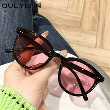 Load image into Gallery viewer, Oulylan Vintage Sunglasses Women Men Brand Designer Black Sun Glasses Retro Sunglass Ladies Yellow Goggle Night Vision Driving