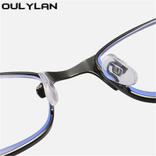 Carica l&#39;immagine nel visualizzatore di Gallery, Women Business Finished Myopia Glasses Student Anti Blue Light Computer Nearsighted Eyeglasses Prescription -1.0 1.5 to6