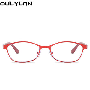 Women Business Finished Myopia Glasses Student Anti Blue Light Computer Nearsighted Eyeglasses Prescription -1.0 1.5 to6