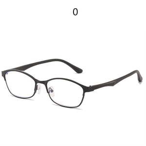 Women Business Finished Myopia Glasses Student Anti Blue Light Computer Nearsighted Eyeglasses Prescription -1.0 1.5 to6