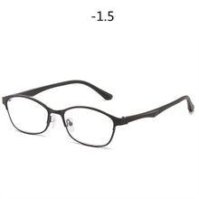 Carica l&#39;immagine nel visualizzatore di Gallery, Women Business Finished Myopia Glasses Student Anti Blue Light Computer Nearsighted Eyeglasses Prescription -1.0 1.5 to6