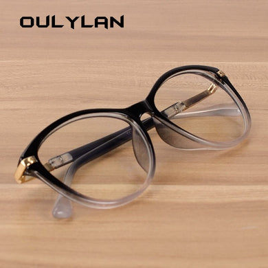 Oulylan Occhiali da vista da donna Cat Eye Montature per occhiali Retro Montature per occhiali trasparenti Occhiali da donna 