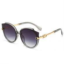 Load image into Gallery viewer, Oulylan Women Round Sunglasses 2023  Brand Designer y2k Sun Glasses Men Vintage Eyelasses Black Shades UV400 Female