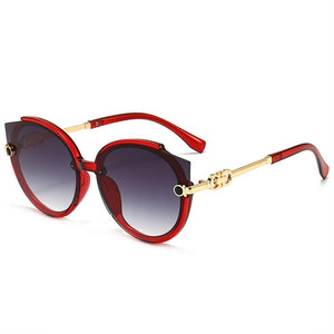 Oulylan Women Round Sunglasses 2023  Brand Designer y2k Sun Glasses Men Vintage Eyelasses Black Shades UV400 Female