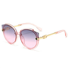 Load image into Gallery viewer, Oulylan Women Round Sunglasses 2023  Brand Designer y2k Sun Glasses Men Vintage Eyelasses Black Shades UV400 Female
