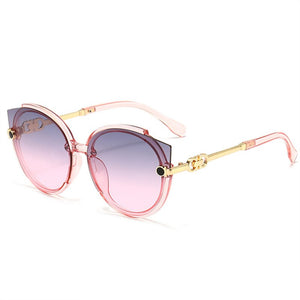Oulylan Women Round Sunglasses 2023  Brand Designer y2k Sun Glasses Men Vintage Eyelasses Black Shades UV400 Female