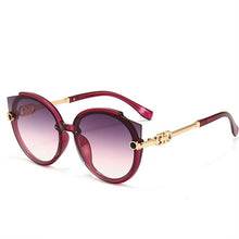 Load image into Gallery viewer, Oulylan Women Round Sunglasses 2023  Brand Designer y2k Sun Glasses Men Vintage Eyelasses Black Shades UV400 Female