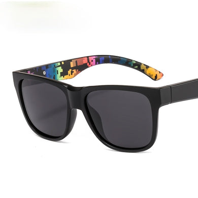 Outdoor Camouflage Print Polarized Sunglasses For Men Boys Classic PC Frame Coated Men's Cycling Sun Glasses UV400