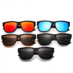 Outdoor Camouflage Print Polarized Sunglasses For Men Boys Classic PC Frame Coated Men's Cycling Sun Glasses UV400