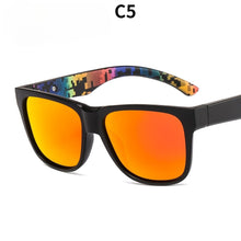 Load image into Gallery viewer, Outdoor Camouflage Print Polarized Sunglasses For Men Boys Classic PC Frame Coated Men&#39;s Cycling Sun Glasses UV400