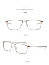Carica l&#39;immagine nel visualizzatore di Gallery, Outdoor Sports Glasses Frame Men Square Basketball Outdoor Protective Myopia Optical Prescription Eye Glasses Silicone Eyewear