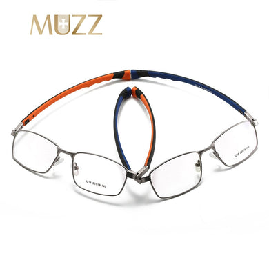 Outdoor Sports Glasses Frame Men Square Basketball Protective Myopia Optical Prescription Eye Glasses Folding Silicone Eyewear