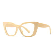 Load image into Gallery viewer, Ouylan Vintage Anti Blue Light Glasses Frame for Men Cat Eye Eyeglasses Frames Women Leopard Optical Computer Goggles