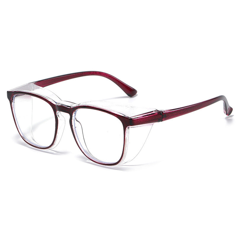 Oval Anti Blue Light Blocking Glasses Women Men Wind Sand Dust Fog Goggle Glasses Computer Myopia Nerd Eye glasses Frame okulary