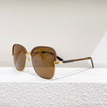 Load image into Gallery viewer, Oval Gold Silver Gray Metal Frame Gradient Lens 3426 Women&#39;s Sunglasses 3427 High-Quality Men&#39;s Glasses