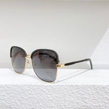 Load image into Gallery viewer, Oval Gold Silver Gray Metal Frame Gradient Lens 3426 Women&#39;s Sunglasses 3427 High-Quality Men&#39;s Glasses