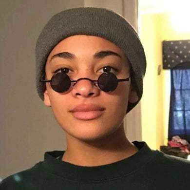 Occhiali da vista ovali hip-hop Prince Mirror Small Face Retro Trend Party personalizzati con montatura in metallo europea e americana 