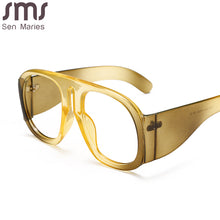 Load image into Gallery viewer, Oval Irregular Ultralight Metal Glasses Frames Men Women Optical Anti-blue Eyeglasses Computer Glasses