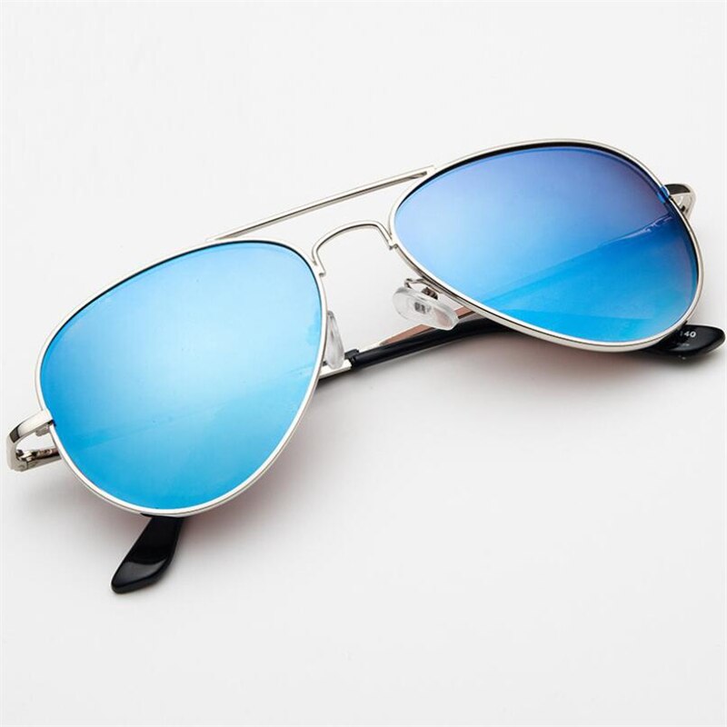 Oval Myopia Sunglasses With Degree Metal Blue Coating UV400 Goggle Women Men Nearsighted Glasses -300 -350 -400
