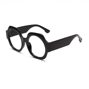 Oval Optical Frame Anti-blue Eyeglasses Women Men  Myopia Glasses Frames Retro Clear Prescription Frame Lady UV400