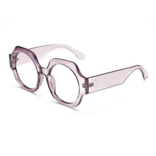 Carica l&#39;immagine nel visualizzatore di Gallery, Oval Optical Frame Anti-blue Eyeglasses Women Men  Myopia Glasses Frames Retro Clear Prescription Frame Lady UV400