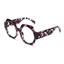 Carica l&#39;immagine nel visualizzatore di Gallery, Oval Optical Frame Anti-blue Eyeglasses Women Men  Myopia Glasses Frames Retro Clear Prescription Frame Lady UV400