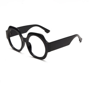 Oval Optical Frame Anti-blue Eyeglasses Women Men  Myopia Glasses Frames Retro Clear Prescription Frame Lady UV400